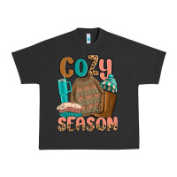 Pigment Black cozy season Urban Heavy Tee - MaliasSmallBusiness