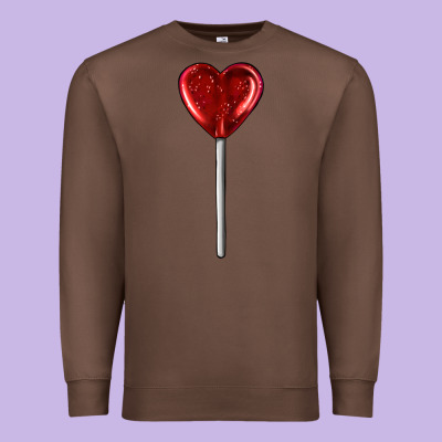 Heart Candy Premium Sweatshirt Designed By Adodesignshop
