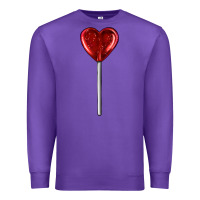 Purple heart candy Premium Sweatshirt - AdoDesignShop