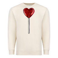 Sandshell heart candy Premium Sweatshirt - AdoDesignShop