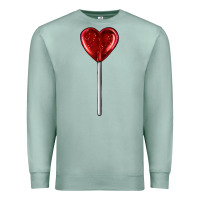 Seafoam heart candy Premium Sweatshirt - AdoDesignShop