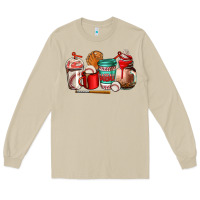 Mushroom baseball coffee cup Long Sleeve Tee - AdoDesignShop