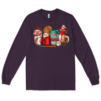 Plum baseball coffee cup Long Sleeve Tee - AdoDesignShop