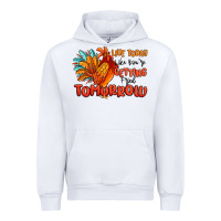 White live today like you're getting fried tomorrow Urban Hoodie - MaliasSmallBusiness