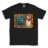 Black life is better with a shiba Classic Tee - RanaPortraitStore