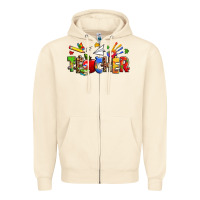 Sandshell autism teacher Zipper Hoodie - Zillion Design Studio