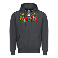 Autism Teacher Zipper Hoodie | Teevron