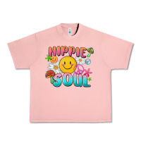 Salmon hippie soul Urban Heavy Tee - MaliasSmallBusiness