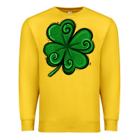 Lemon St. Patrick's Day Shamrock Premium Sweatshirt - Jasminsmagicworld