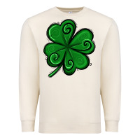 Sandshell St. Patrick's Day Shamrock Premium Sweatshirt - Jasminsmagicworld