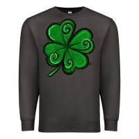 Smoke St. Patrick's Day Shamrock Premium Sweatshirt - Jasminsmagicworld
