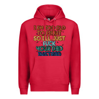 Cardinal i'm too old to fight so i'll just fuck your dad in Premium Hoodie - MaliasSmallBusiness
