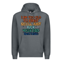 Rock i'm too old to fight so i'll just fuck your dad in Premium Hoodie - MaliasSmallBusiness