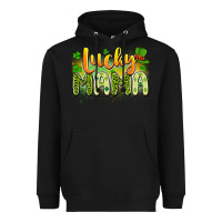Black lucky mama Heavyweight Hoodie - Artiststas