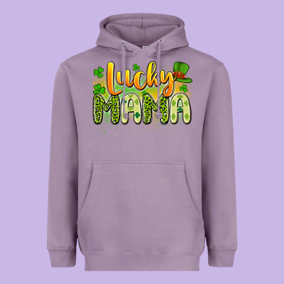 Lucky Mama Heavyweight Hoodie Designed By Artiststas