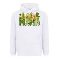 White lucky mama Heavyweight Hoodie - Artiststas