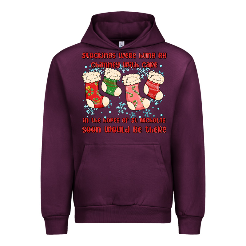 Stockings Were Hung By Chimney Urban Hoodie by MaliasSmallBusiness | Teevron