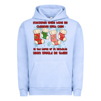 Pigment Grape Ice stockings were hung by chimney Urban Hoodie - MaliasSmallBusiness