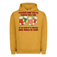 Pigment Peanut Butter stockings were hung by chimney Urban Hoodie - MaliasSmallBusiness