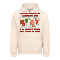 Sandshell stockings were hung by chimney Urban Hoodie - MaliasSmallBusiness