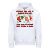 White stockings were hung by chimney Urban Hoodie - MaliasSmallBusiness