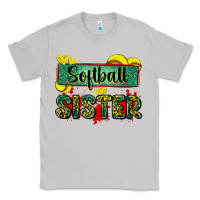 Softball Sister With Leopard Classic Tee | Teevron
