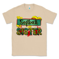 Mushroom softball sister with leopard Classic Tee - Zillion Design Studio
