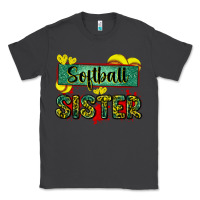 Smoke softball sister with leopard Classic Tee - Zillion Design Studio