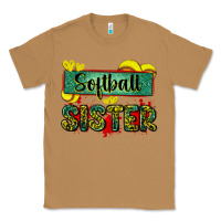 Toasted Coconut softball sister with leopard Classic Tee - Zillion Design Studio