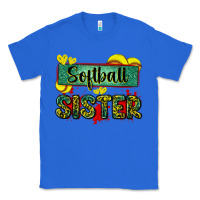 True Royal softball sister with leopard Classic Tee - Zillion Design Studio