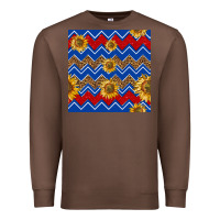 Chestnut 4th of july sunflower seamless  pattern Premium Sweatshirt - BundleAndBundleShop