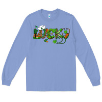 Colony Blue st patricks day lucky nurse Long Sleeve Tee - RanaPortraitStore