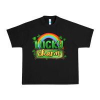 Black lucky charm Urban Heavy Tee - MaliasSmallBusiness