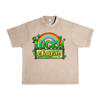 French Oak lucky charm Urban Heavy Tee - MaliasSmallBusiness