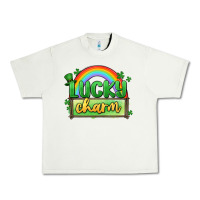 Pistachio lucky charm Urban Heavy Tee - MaliasSmallBusiness