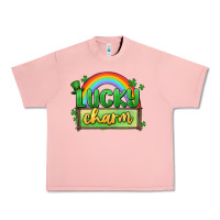 Salmon lucky charm Urban Heavy Tee - MaliasSmallBusiness