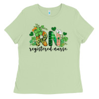 Matcha st. patricks day registered nurse rn Ladies Tee - BarkalooDesign