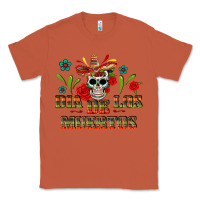 Copper dia de los muertos Classic Tee - texasbilliewilder