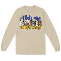 Mushroom that s my brother on that court Long Sleeve Tee - Zillion Design Studio