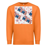 Carrot american mama seamless pattern Premium Sweatshirt - BundleAndBundleShop