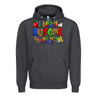 Smoke i teach ausome kids autism teacher Zipper Hoodie - Zillion Design Studio