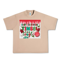 Burro don't get your tinsel in a tangle Urban Heavy Tee - MaliasSmallBusiness