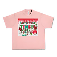 Salmon don't get your tinsel in a tangle Urban Heavy Tee - MaliasSmallBusiness