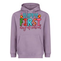 Lavender happy first day of school Heavyweight Hoodie - JahusDesignShop