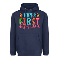 Navy happy first day of school Heavyweight Hoodie - JahusDesignShop
