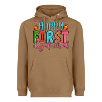 Toasted Coconut happy first day of school Heavyweight Hoodie - JahusDesignShop