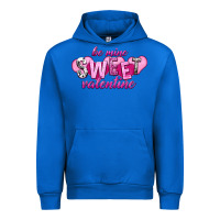 Cobalt be mine sweet valentine Urban Hoodie - NancyCooperArtShop