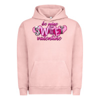 Pigment Salmon be mine sweet valentine Urban Hoodie - NancyCooperArtShop