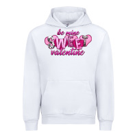 White be mine sweet valentine Urban Hoodie - NancyCooperArtShop