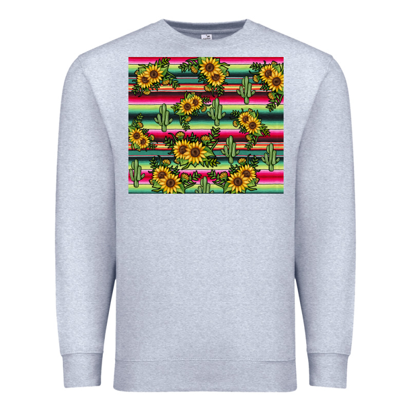 Sunflower Cactus Premium Sweatshirt by JahusDesignShop | Teevron